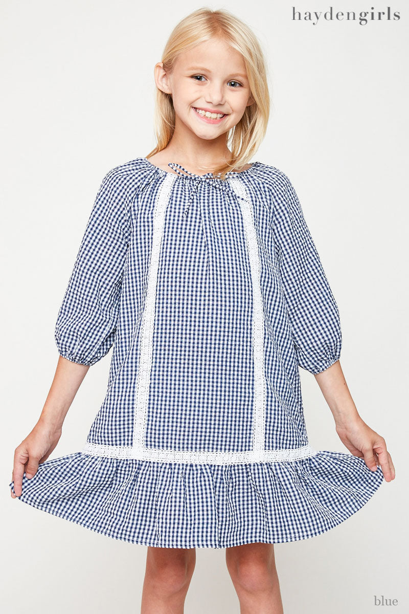 princess polly baby blue dress Gerda Medieval Peasant Overdress main image 1