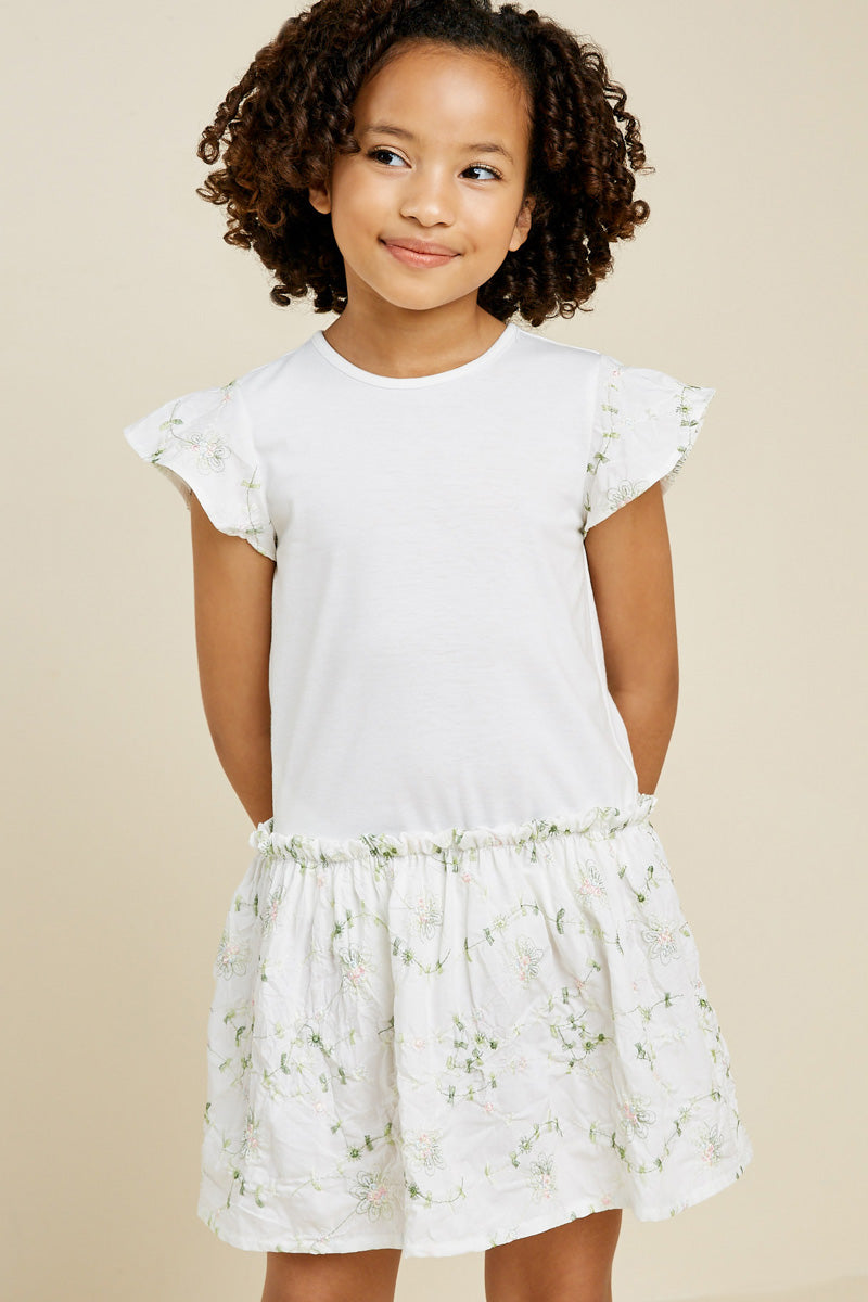 white christmas dresses Girls Ethnic Cotton Summer Dresses