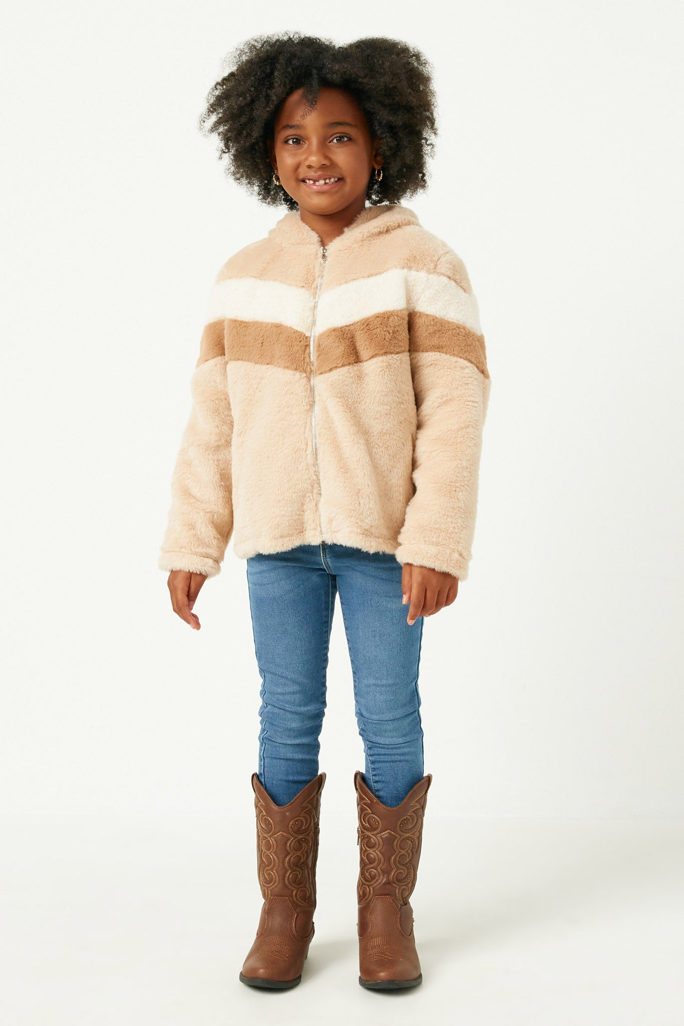 Girls Colorblock Fleece Jackets | Cute Girls' Clothes – Hayden Girls