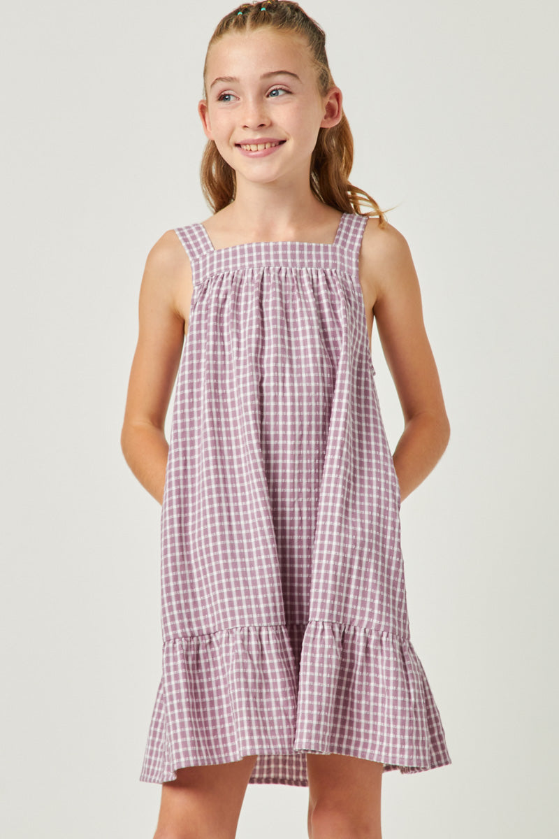 Girls Ruffle Hem Sleeveless Dress | Cute Girls' Clothes – Hayden Girls