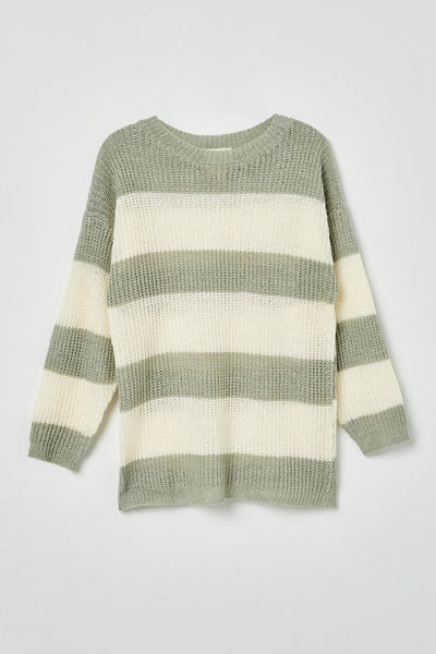 【HI FI FNK】Candy Striped Mesh Knit HI FI FNK】Candy Striped Mesh Knit (HI FI FNK/ニット