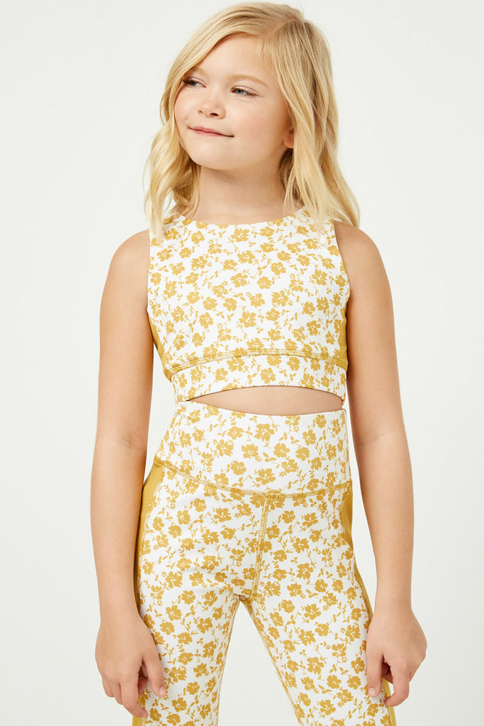 GY2659 Honey Girls Floral Print Active Sportsbra Front