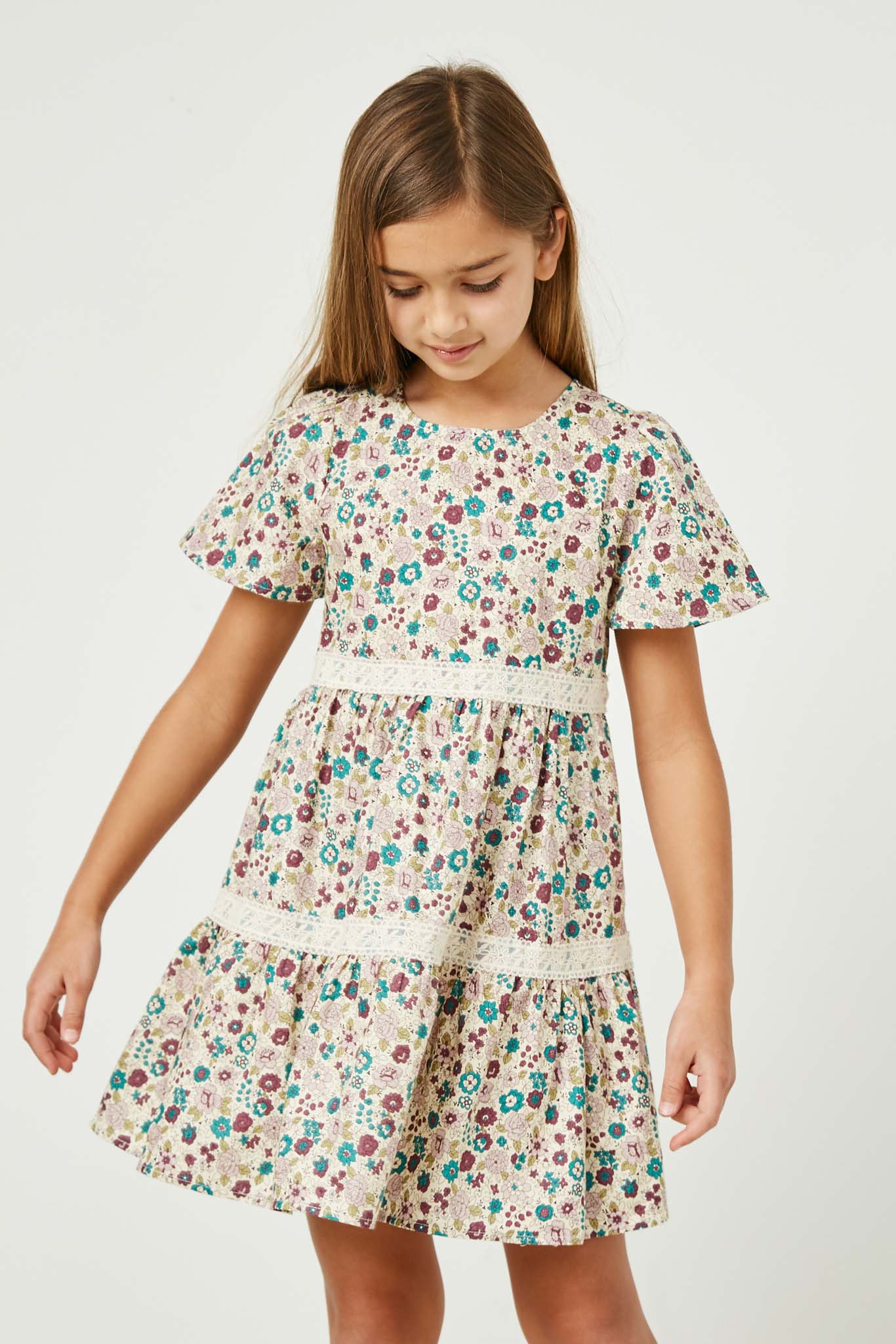 Girls Floral Dress