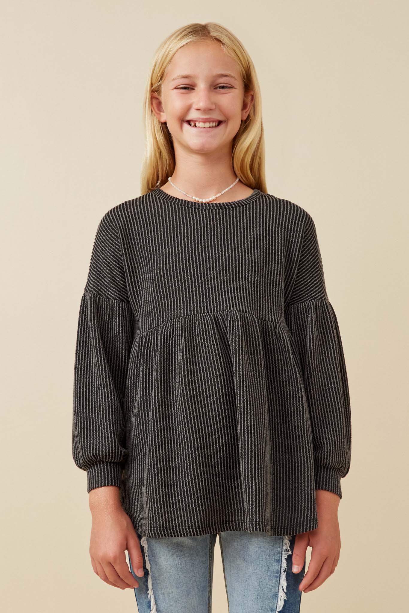 Girls Baby Doll Long Sleeve Shirts | Cute Girls' Clothes – Hayden