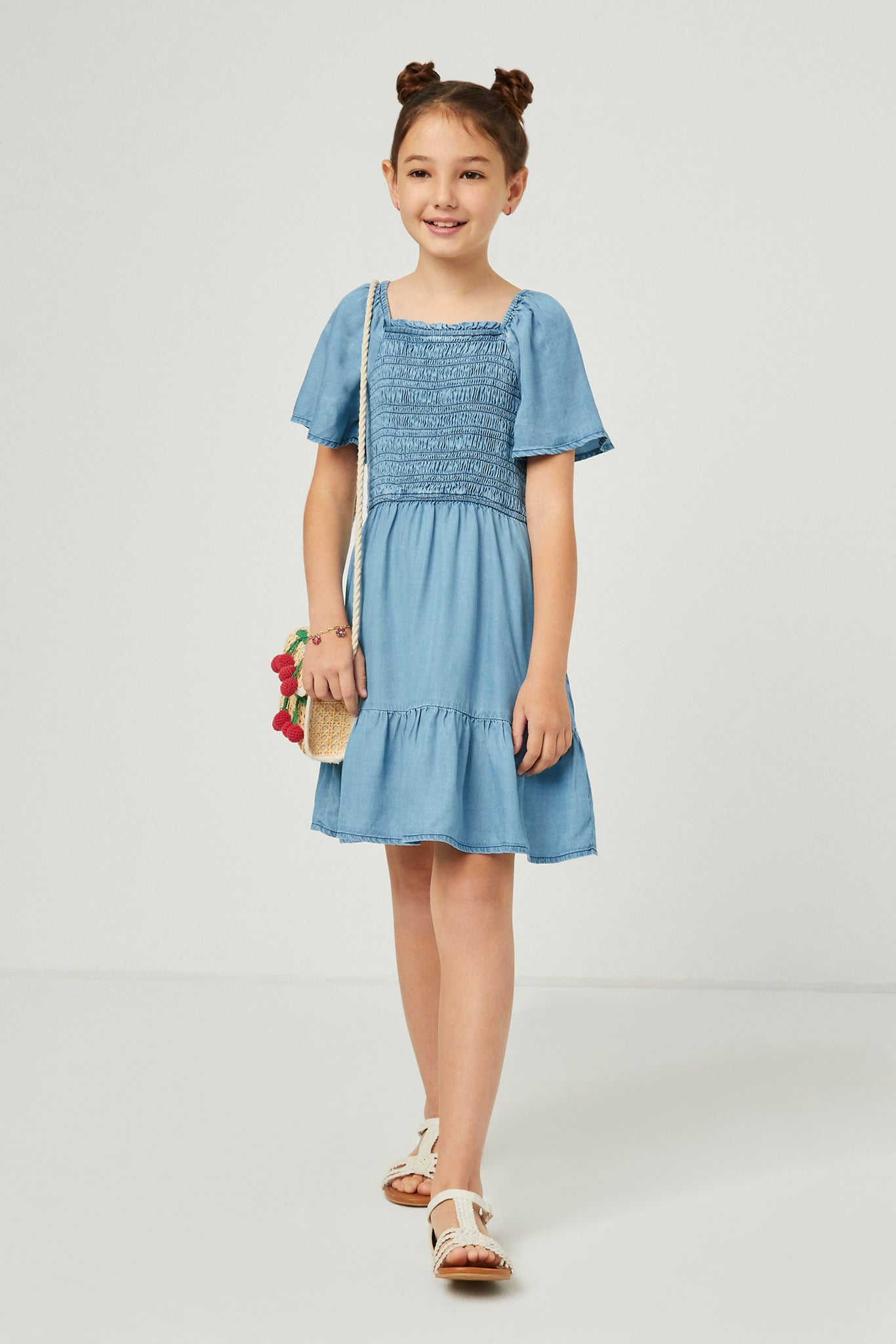Girl Semi Formal Denim Dress| Cute Girls' Clothes Light Denim / XL Light Denim Girl's Dresses Mini Dresses Hayden Girls Girl Semi Formal Denim Dress| Cute Girls' Clothes Light Denim / XL Light Denim Girl's Dresses Mini Dresses Hayden Girls