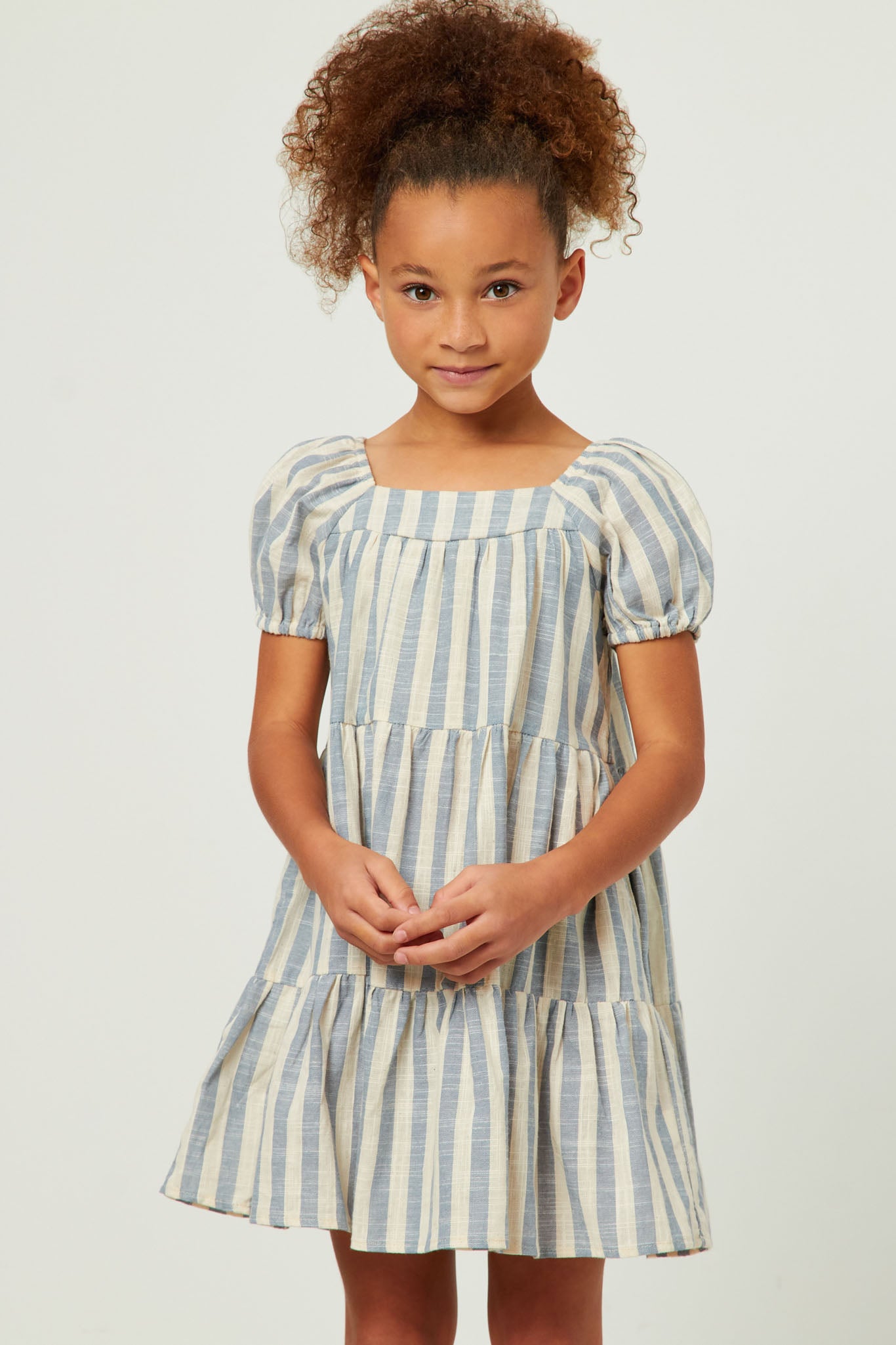 Girls Semi Formal Striped Dress | Cute Girls' Clothes Blue / S Blue Girl's Dresses Mini Dresses Hayden Girls Girls Semi Formal Striped Dress | Cute Girls' Clothes Blue / S Blue Girl's Dresses Mini Dresses Hayden Girls