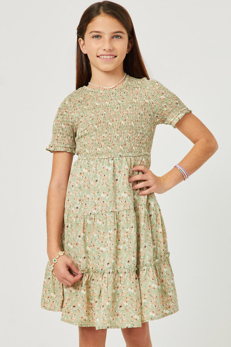 Girls Smocked Spring Dresses | Cute Girls' Clothes Sage / S Sage Girl's Dresses Mini Dresses Hayden Girls Girls Smocked Spring Dresses | Cute Girls' Clothes Sage / S Sage Girl's Dresses Mini Dresses Hayden Girls
