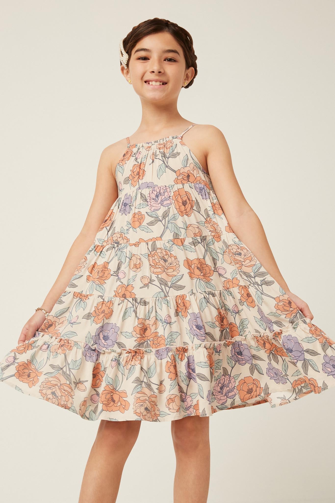 Girls Floral Spring Dresses