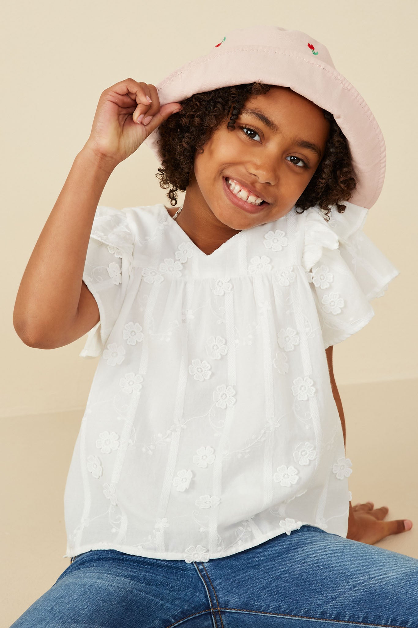 Girls Crochet Sleeves Tops | Cute Girls' Clothes – Hayden Girls