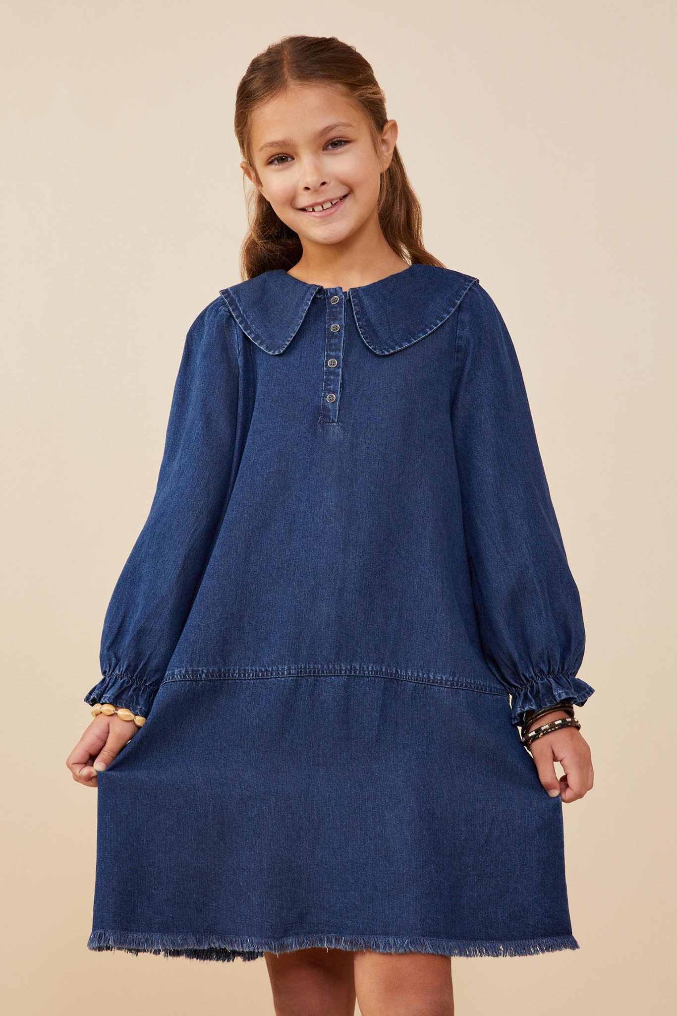 white christmas dresses Girls' Cotton Spring Twirl Dress main image 1