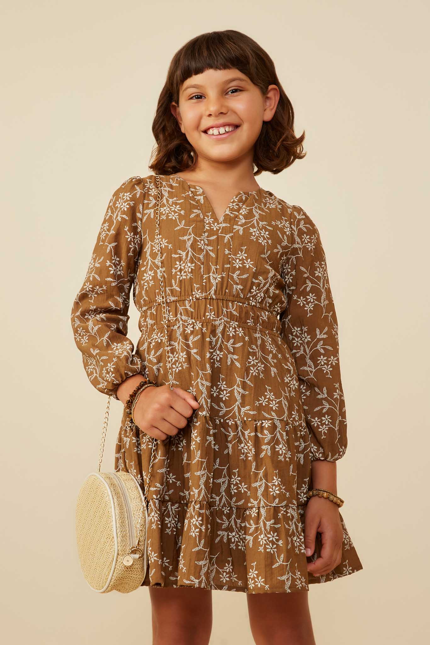 green emerald velvet dress Green Dress - Long Puff Sleeve Dress Set main image 0
