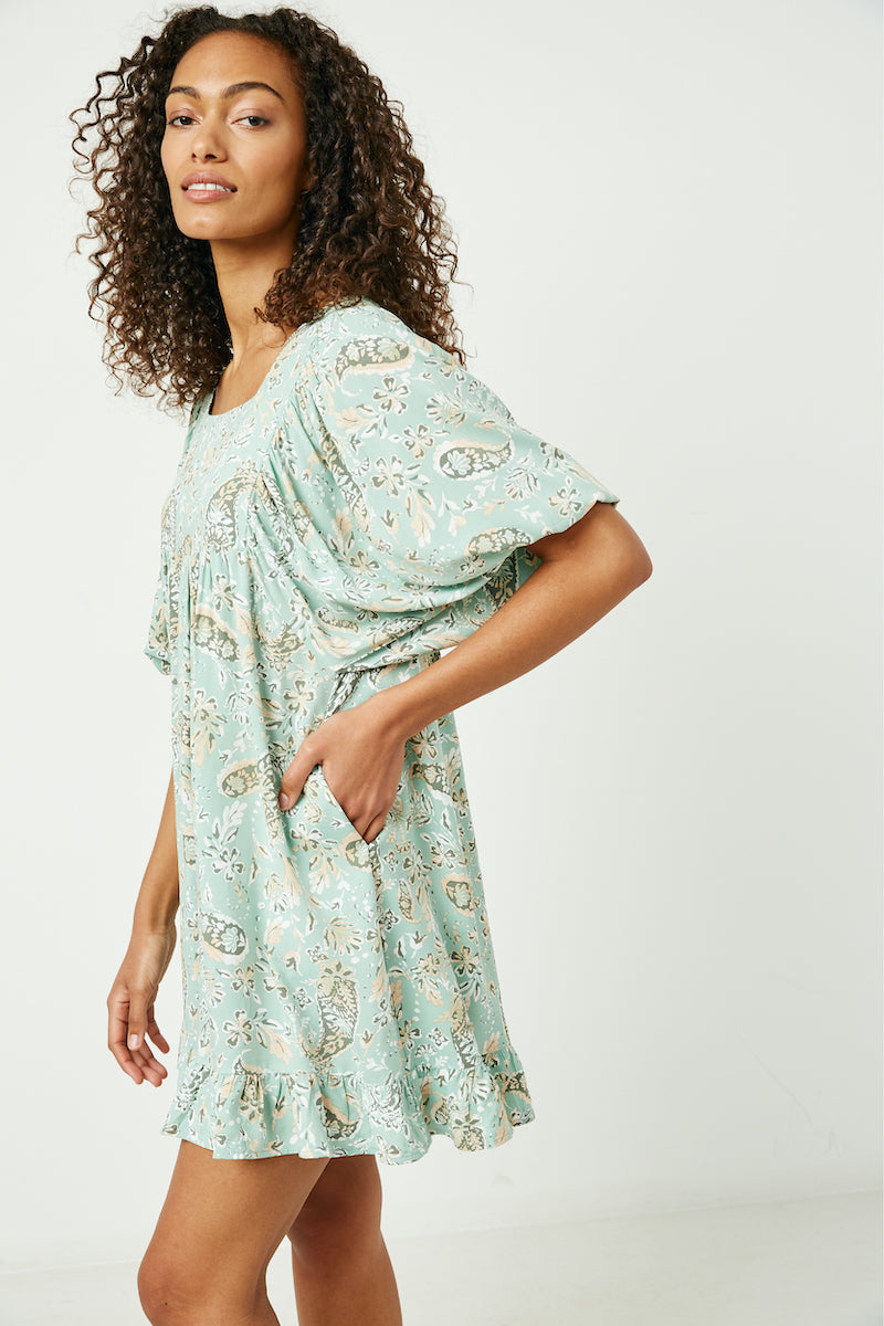 Womens Paisley Printed Tops