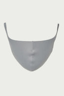 FMG1002-GREY Kids Solid Face Mask Front