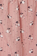 G11065-INDIAN PINK Square Neck Tie Front Top Front Detail