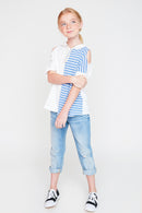 G2207 OFF WHITE Open Shoulder Hoodie Full Body