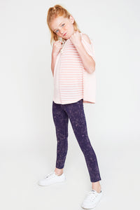 G2207 PINK Open Shoulder Hoodie Alternate Angle