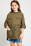 G3225 ARMY Cargo Jacket Front