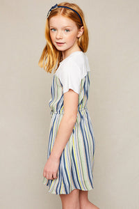 G4151 OFF WHITE Sweetheart A-Line Dress Back