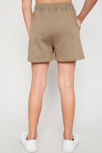 G4216 ARMY French Terry Shorts Back