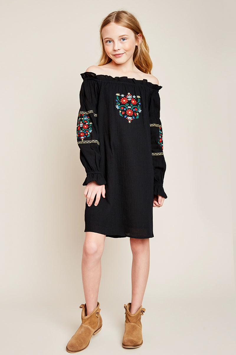Girls Embroidered Dresses | Cute Girls' Clothes Hayden Girls Girls Embroidered Dresses | Cute Girls' Clothes Hayden Girls
