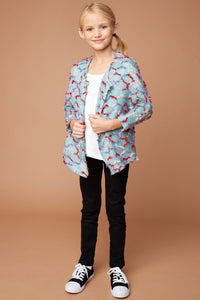 G6096 Mint Knit Cardigan Full Body