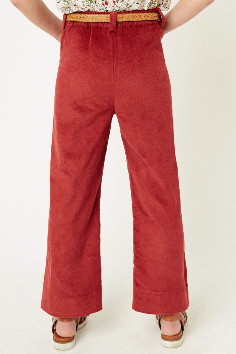 Corduroy Wide Leg Pants