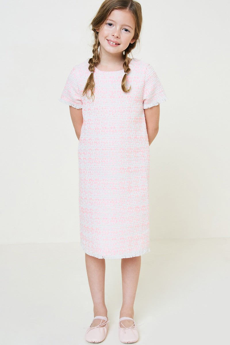 Girls' Frayed Tweed Winter Dresses Hayden Girls Girls' Frayed Tweed Winter Dresses Hayden Girls