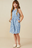Slinky Textured Cinch Waist Dress