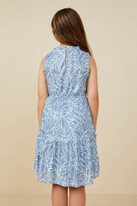 Slinky Textured Cinch Waist Dress