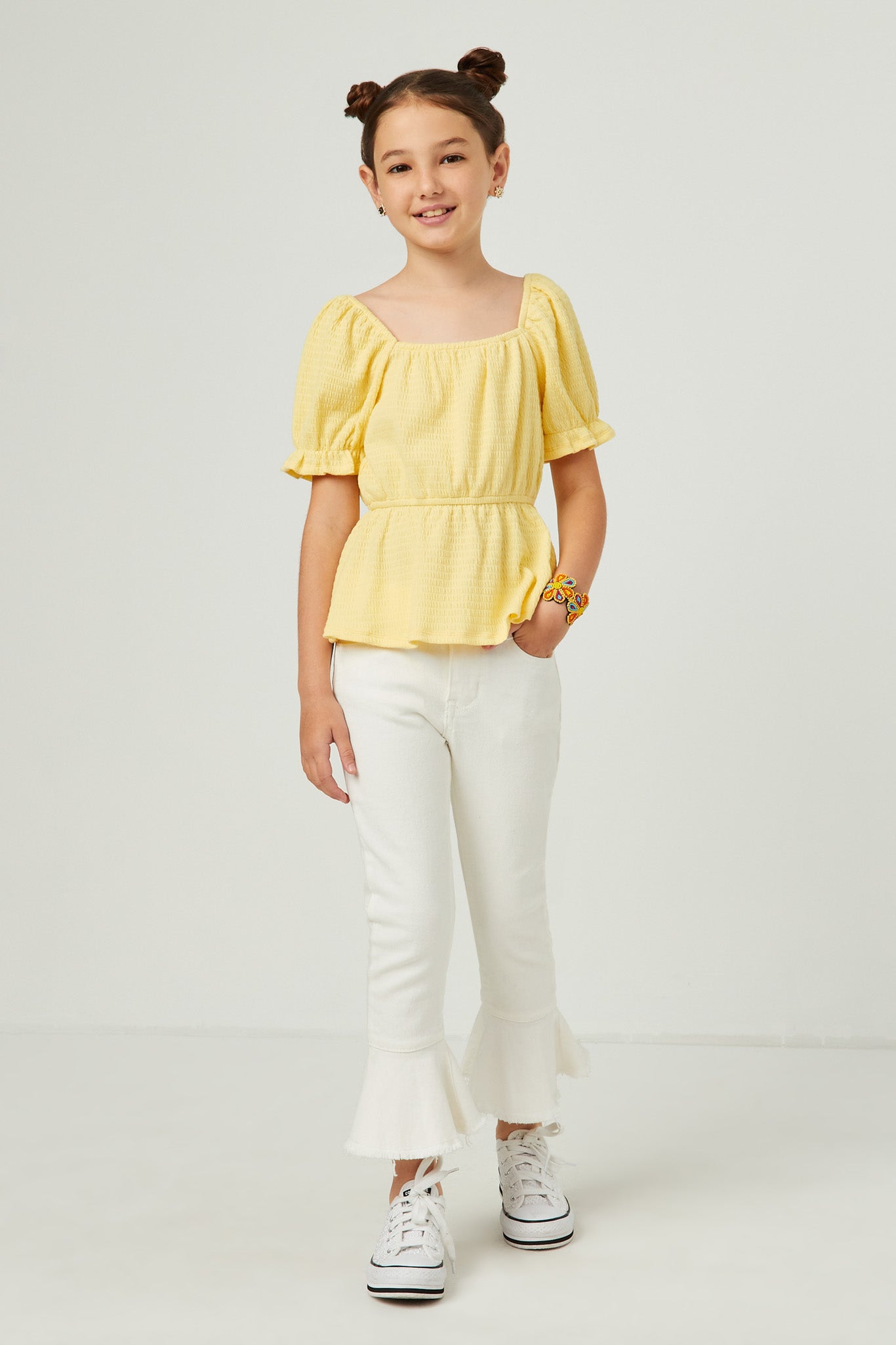 【値下げ】FOIL PRINT BABY TUNIC TOP FOIL PRINT BABY TUNIC TOP