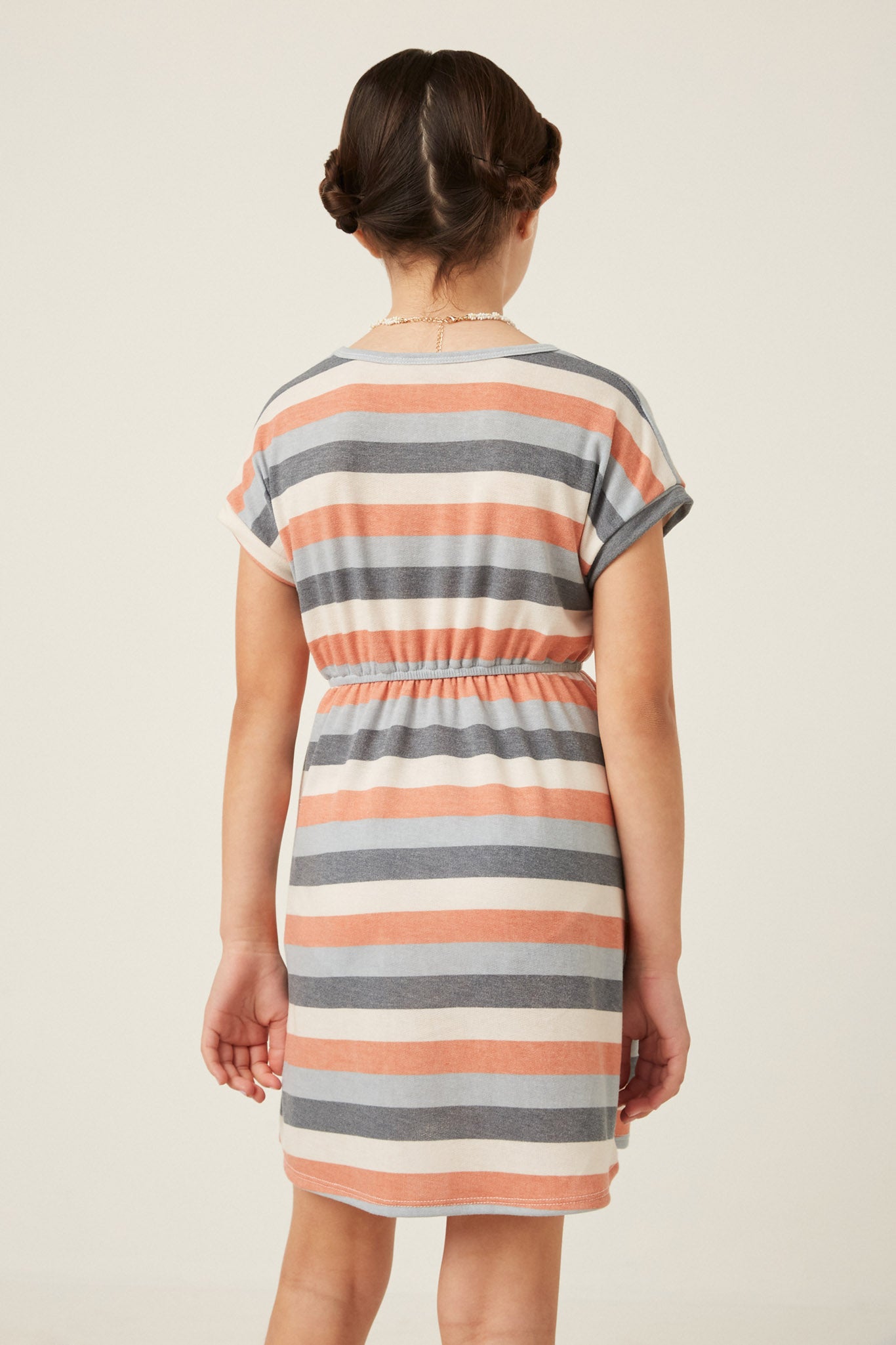Girls Striped Casual Dresses | Cute Girls' Clothes Hayden Girls Girls Striped Casual Dresses | Cute Girls' Clothes Hayden Girls