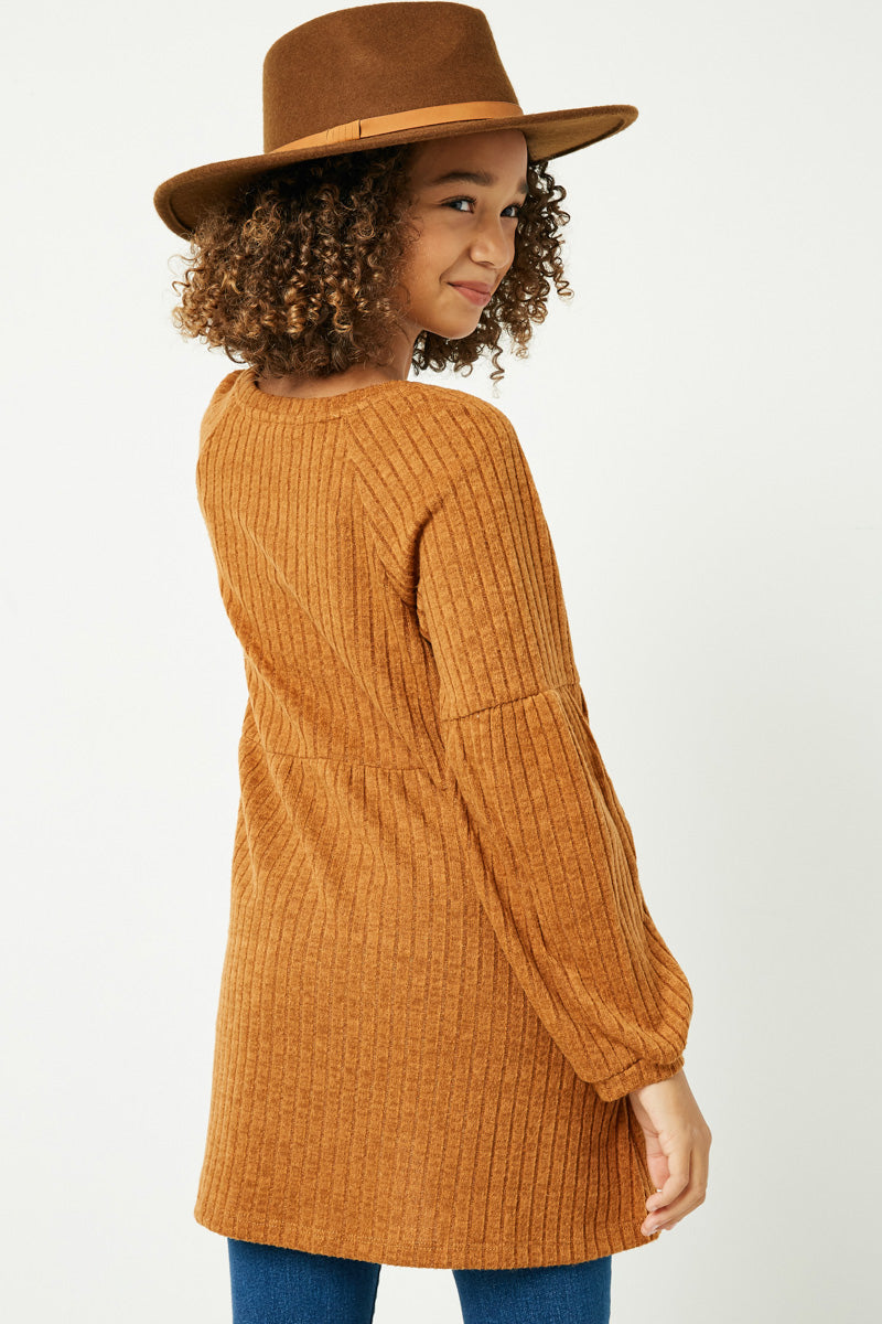 Girls Ribbed Mini Modest Dresses | Cute Girls' Clothes Mustard / XL Mustard Girl's Dresses Mini Dresses Hayden Girls Girls Ribbed Mini Modest Dresses | Cute Girls' Clothes Mustard / XL Mustard Girl's Dresses Mini Dresses Hayden Girls