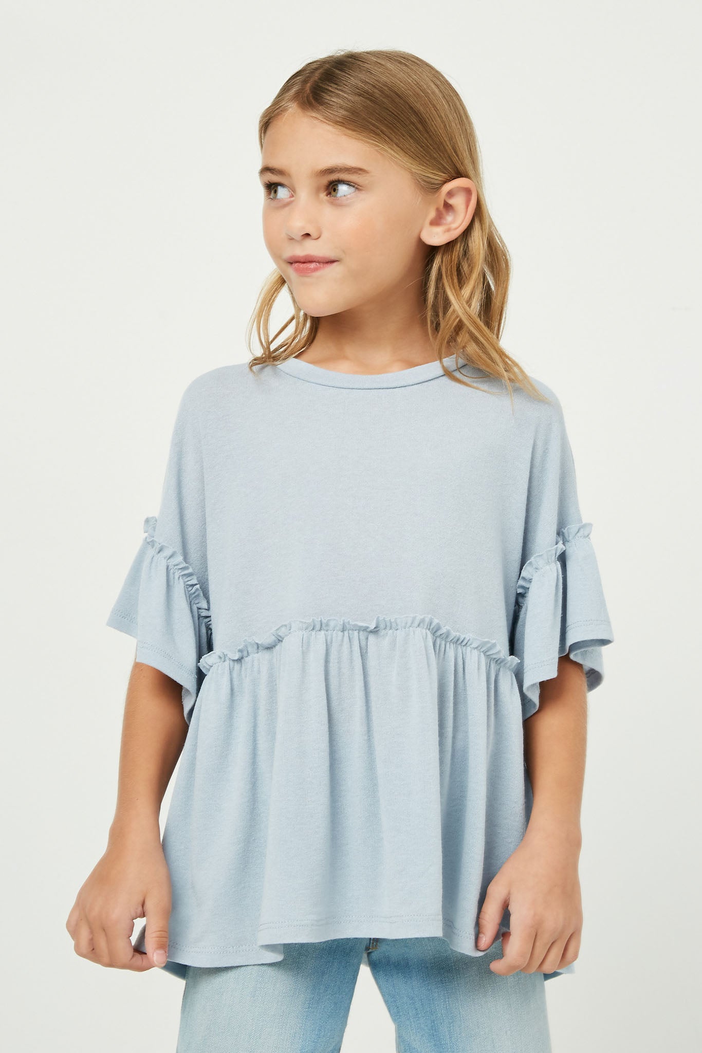 Girls Ruffle Shirt | Cute Girls' Clothes – Hayden Girls