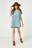 Ribbed Textured Tunic Dress