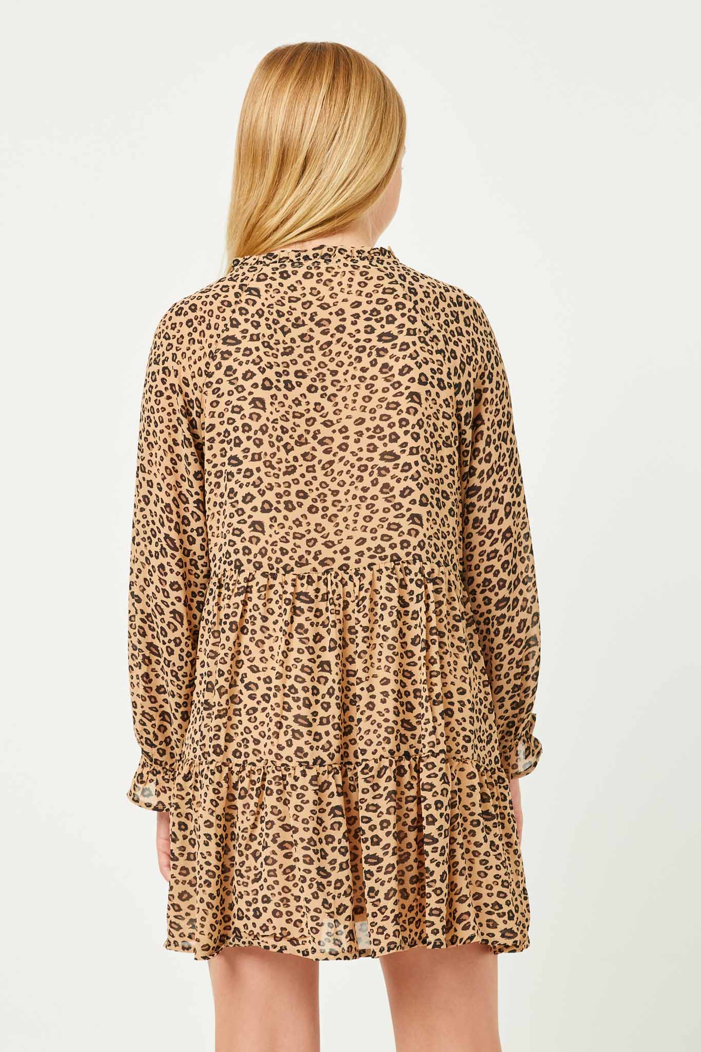 ladies leopard print dress Fesfesfes Summer Dresses for Womens Leopard Print Off Shoulder Boho Dress Strapless Ruffle Short Sleeve Beach Casual Long Dress
