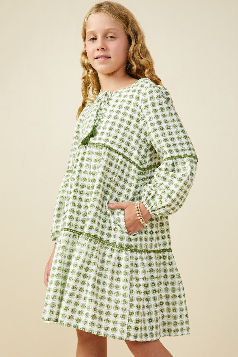 Smithsonian Shin Bijutsukai Contrast Lace Dress