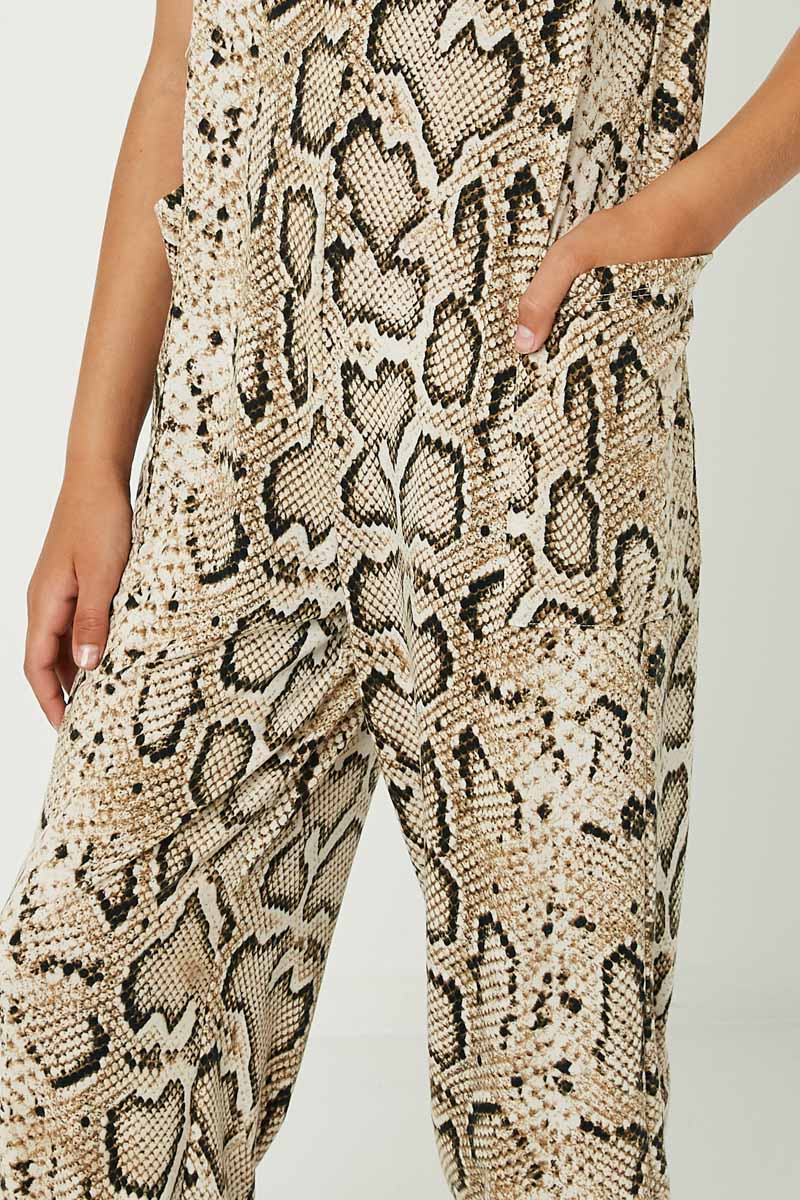 Snakeskin Knit Jumper