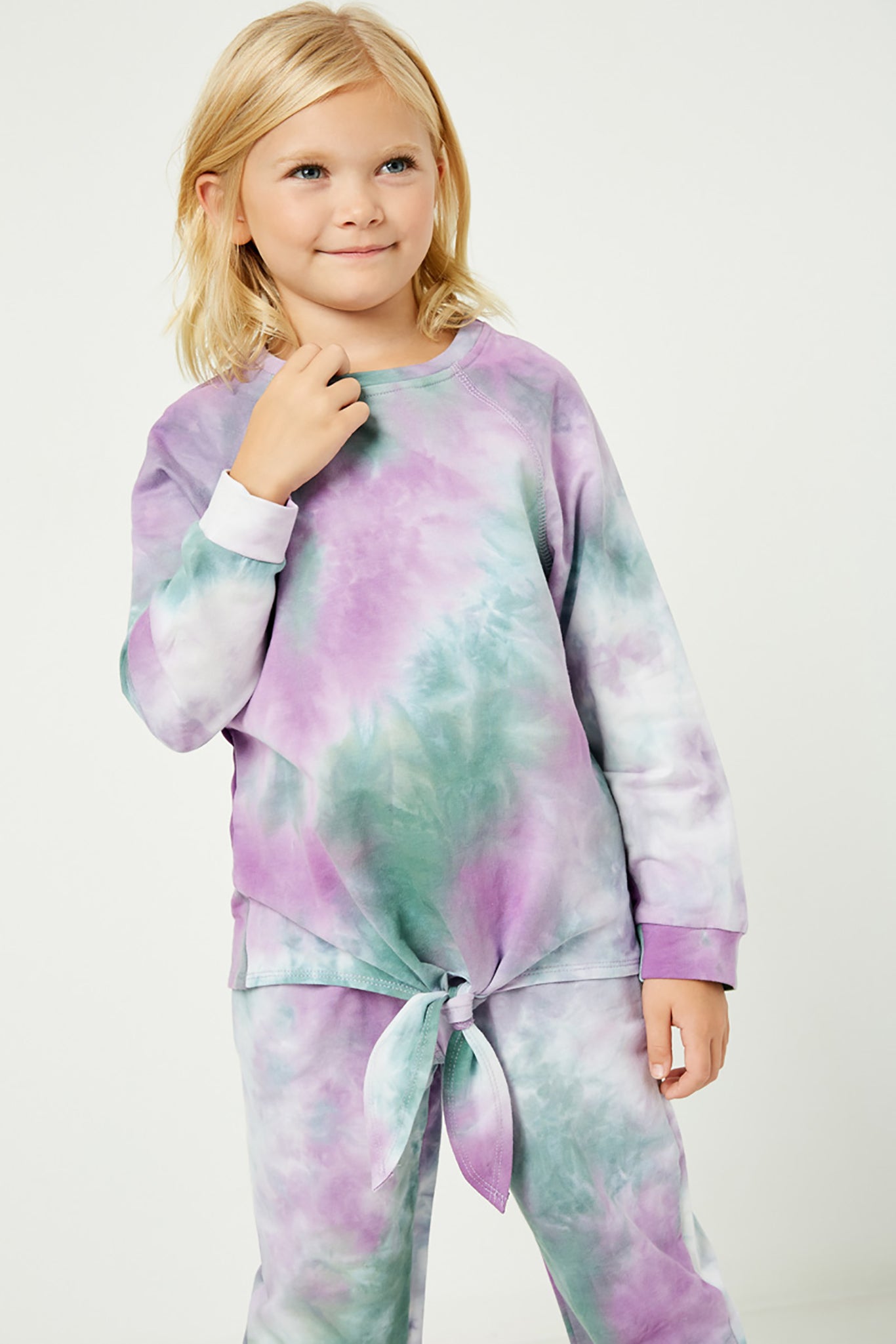 Tie-Dye Pullover Sweatshirt