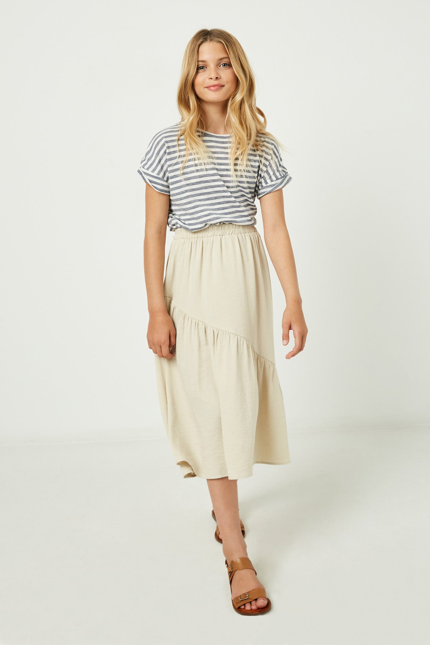 Panel Knit Skirt