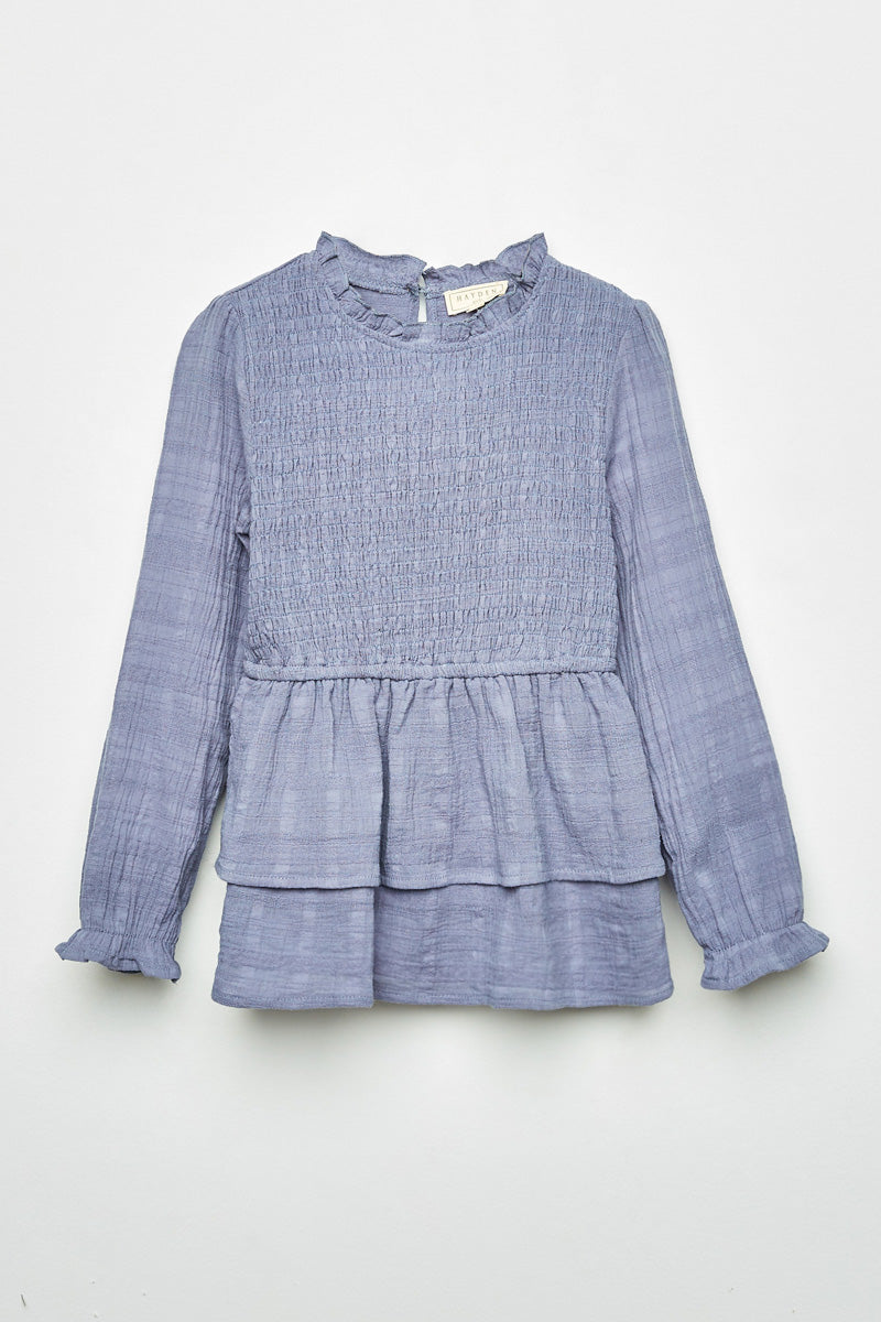 Girls Ruffle Shirt | Cute Girls' Clothes – Hayden Girls