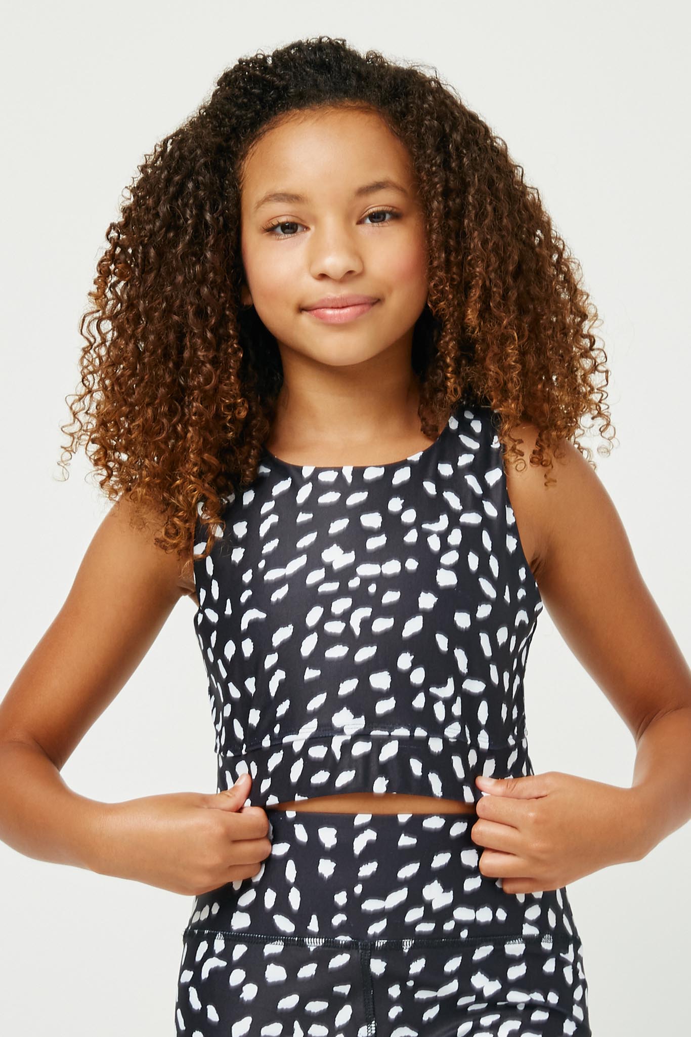 Abstract Dotted Sports Bra