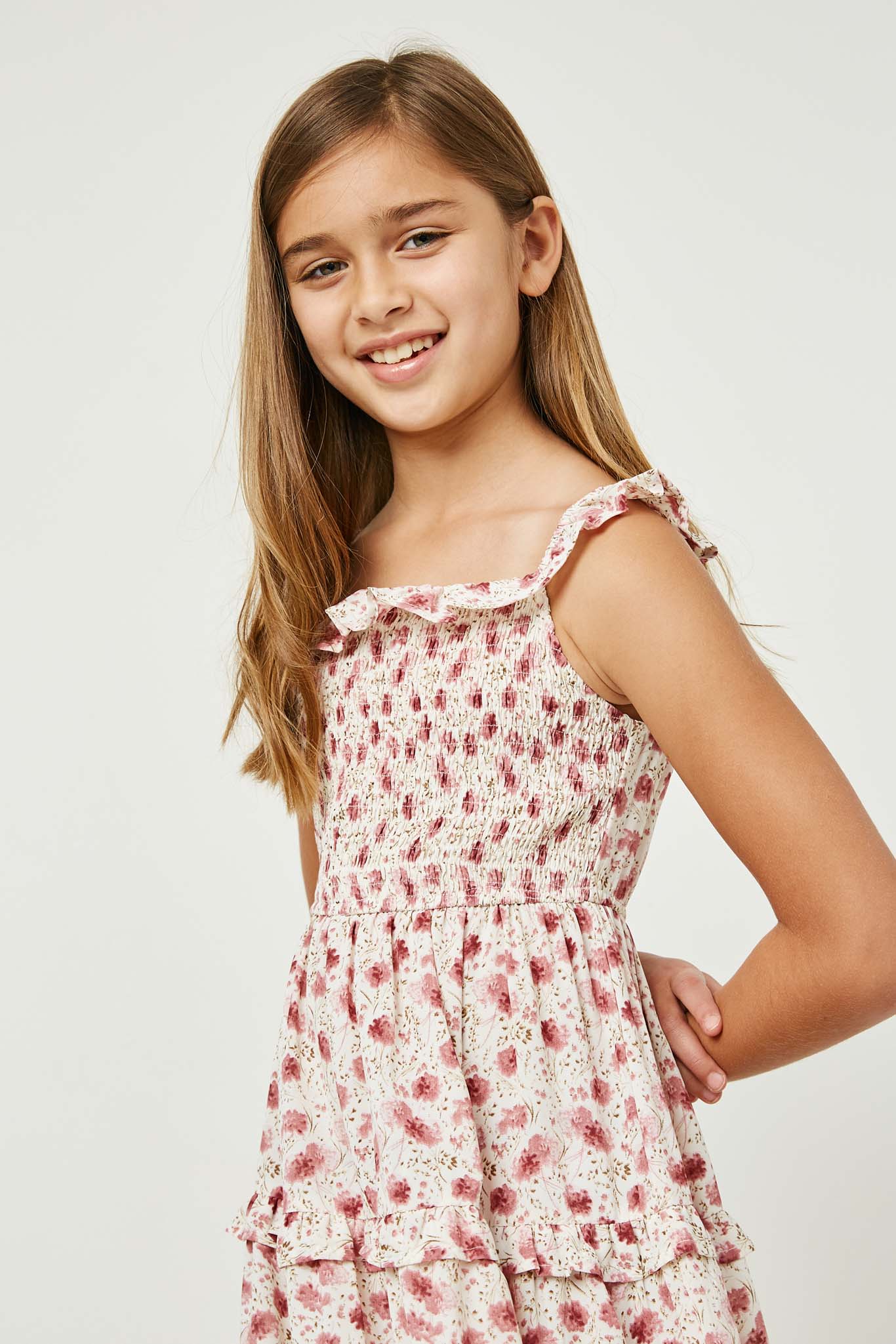 Girls Ruffled Maxi Dresses | Cute Girls' Clothes Pink *Girl's Dresses Midi Dresses Hayden Girls Girls Ruffled Maxi Dresses | Cute Girls' Clothes Pink *Girl's Dresses Midi Dresses Hayden Girls