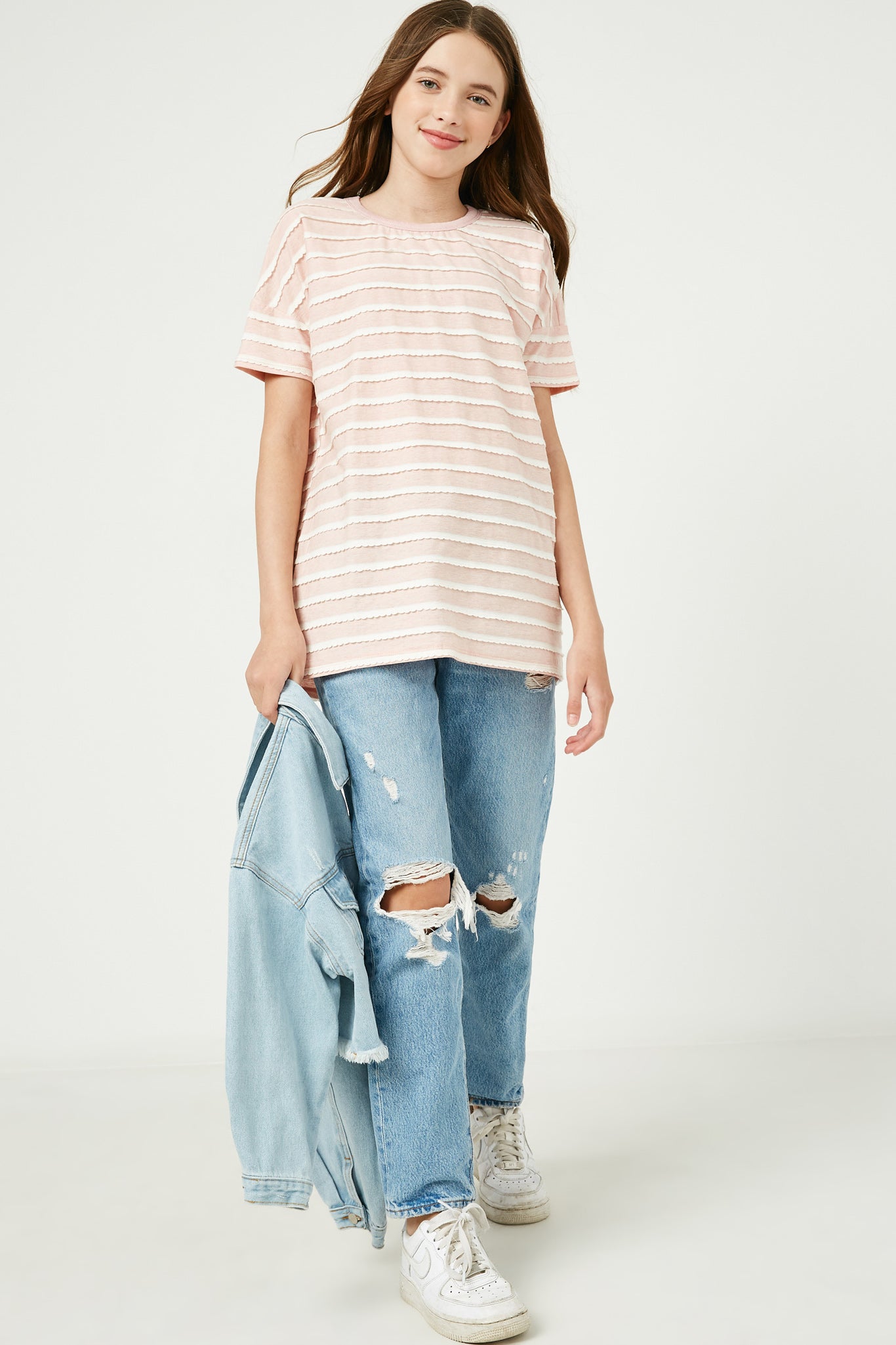 Short Sleeve Lace Tee