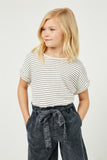 Cross Back Knit Tee