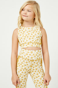 GY2659 Honey Girls Floral Print Active Sportsbra Front