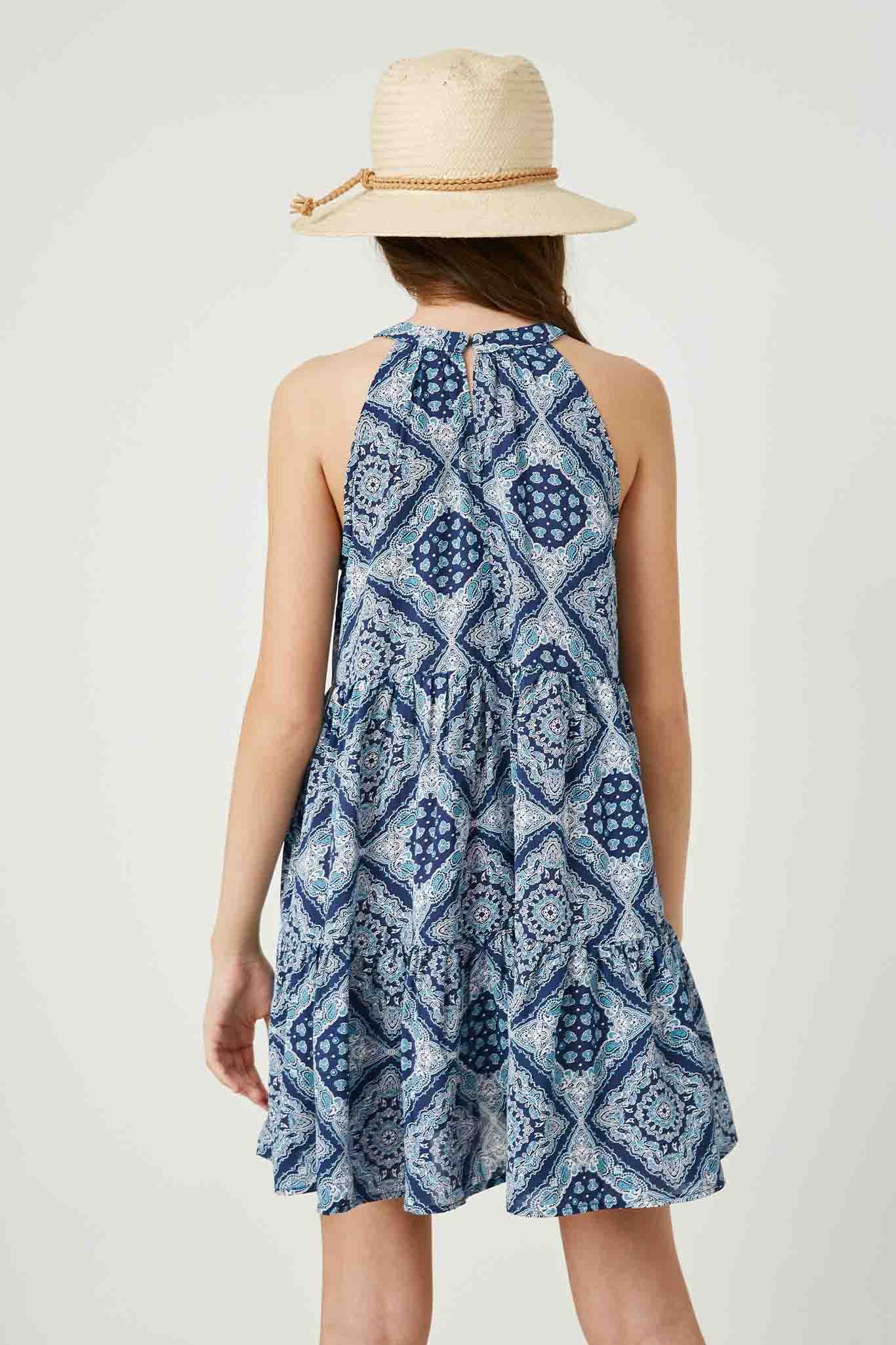 Girls Printed Mini Dresses | Cute Girls' Clothes Navy Mix / M Navy Mix Girl's Dresses Mini Dresses Hayden Girls Girls Printed Mini Dresses | Cute Girls' Clothes Navy Mix / M Navy Mix Girl's Dresses Mini Dresses Hayden Girls