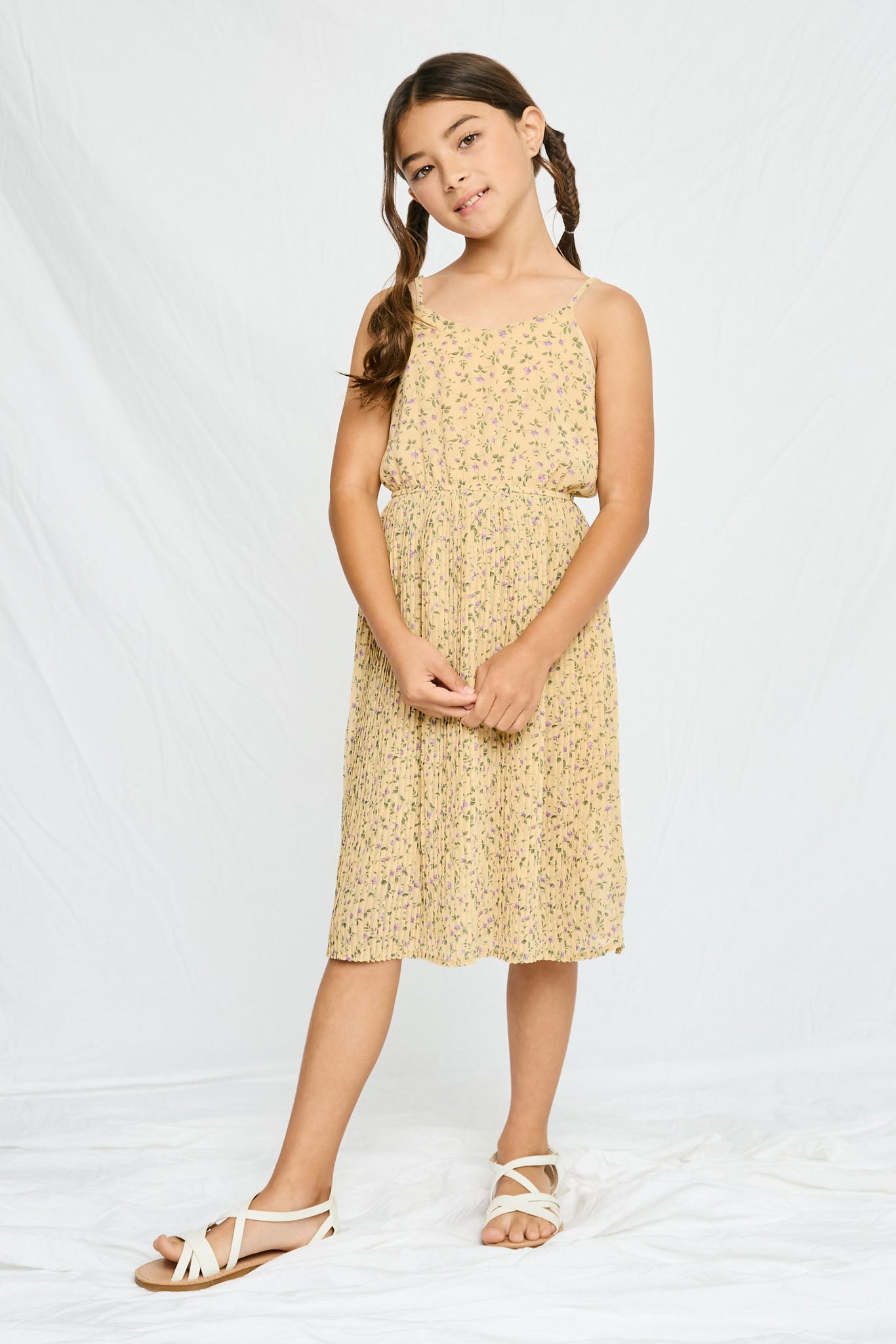 yellow tank dress Girls Tank Dress