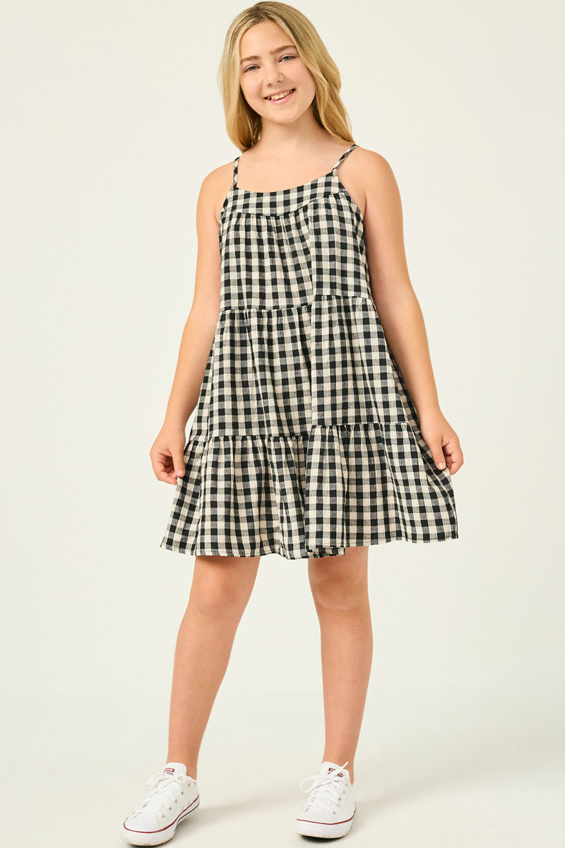 Girls Gingham Summer Dresses