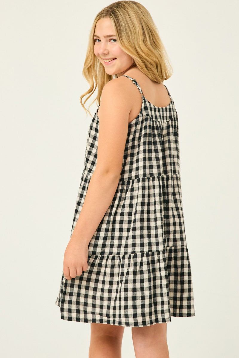 Girls Gingham Summer Dresses | Cute Girls' Clothes Orange / L Orange Girl's Dresses Mini Dresses Hayden Girls Girls Gingham Summer Dresses | Cute Girls' Clothes Orange / L Orange Girl's Dresses Mini Dresses Hayden Girls