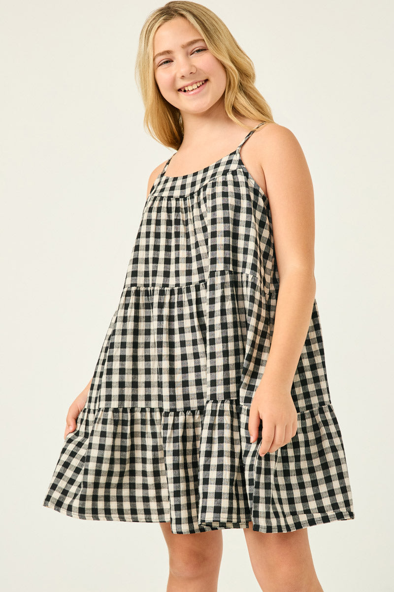 Girls Gingham Summer Dresses | Cute Girls' Clothes Orange / L Orange Girl's Dresses Mini Dresses Hayden Girls Girls Gingham Summer Dresses | Cute Girls' Clothes Orange / L Orange Girl's Dresses Mini Dresses Hayden Girls